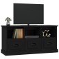 vidaXL TV-Schrank Schwarz 100x35x50 cm Holzwerkstoff vidaXL TV-Schrank Schwarz 100x35x50 cm Holzwerkstoff