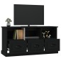 vidaXL TV-Schrank Schwarz 100x35x50 cm Holzwerkstoff vidaXL TV-Schrank Schwarz 100x35x50 cm Holzwerkstoff