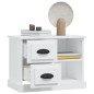 vidaXL Nachttisch Weiß 60x35,5x45 cm vidaXL Nachttisch Weiß 60x35,5x45 cm