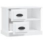 vidaXL Nachttisch Weiß 60x35,5x45 cm vidaXL Nachttisch Weiß 60x35,5x45 cm