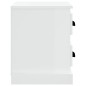 vidaXL Nachttisch Weiß 60x35,5x45 cm vidaXL Nachttisch Weiß 60x35,5x45 cm