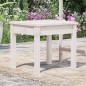 vidaXL Gartenbank Weiß 50x44x45 cm Massivholz Kiefer vidaXL Gartenbank Weiß 50x44x45 cm Massivholz Kiefer