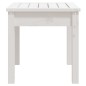vidaXL Gartenbank Weiß 50x44x45 cm Massivholz Kiefer vidaXL Gartenbank Weiß 50x44x45 cm Massivholz Kiefer