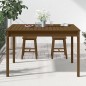 vidaXL Gartentisch Honigbraun 121x82,5x76 cm Massivholz Kiefer vidaXL Gartentisch Honigbraun 121x82,5x76 cm Massivholz Kiefer