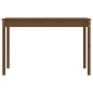 vidaXL Gartentisch Honigbraun 121x82,5x76 cm Massivholz Kiefer vidaXL Gartentisch Honigbraun 121x82,5x76 cm Massivholz Kiefer