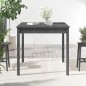 vidaXL Gartentisch Grau 82,5x82,5x76 cm Massivholz Kiefer vidaXL Gartentisch Grau 82,5x82,5x76 cm Massivholz Kiefer