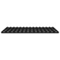 vidaXL Massivholzbett Schwarz 200x200 cm Kiefer vidaXL Massivholzbett Schwarz 200x200 cm Kiefer