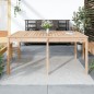 vidaXL Gartentisch 159,5x82,5x76 cm Massivholz Kiefer vidaXL Gartentisch 159,5x82,5x76 cm Massivholz Kiefer