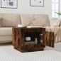 vidaXL Couchtisch Räuchereiche 51x50x44 cm Holzwerkstoff vidaXL Couchtisch Räuchereiche 51x50x44 cm Holzwerkstoff