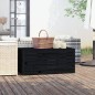 vidaXL Gartenbox Schwarz 101x50,5x46,5 cm Massivholz Kiefer vidaXL Gartenbox Schwarz 101x50,5x46,5 cm Massivholz Kiefer