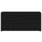 vidaXL Gartenbox Schwarz 101x50,5x46,5 cm Massivholz Kiefer vidaXL Gartenbox Schwarz 101x50,5x46,5 cm Massivholz Kiefer