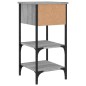 vidaXL Nachttisch Grau Sonoma 34x36x70 cm Holzwerkstoff vidaXL Nachttisch Grau Sonoma 34x36x70 cm Holzwerkstoff