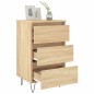 vidaXL Nachttische 2 Stk. Sonoma-Eiche 40x35x69 cm Holzwerkstoff vidaXL Nachttische 2 Stk. Sonoma-Eiche 40x35x69 cm Holzwerkstoff
