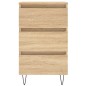 vidaXL Nachttische 2 Stk. Sonoma-Eiche 40x35x69 cm Holzwerkstoff vidaXL Nachttische 2 Stk. Sonoma-Eiche 40x35x69 cm Holzwerkstoff