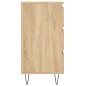 vidaXL Nachttische 2 Stk. Sonoma-Eiche 40x35x69 cm Holzwerkstoff vidaXL Nachttische 2 Stk. Sonoma-Eiche 40x35x69 cm Holzwerkstoff
