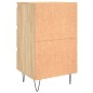 vidaXL Nachttische 2 Stk. Sonoma-Eiche 40x35x69 cm Holzwerkstoff vidaXL Nachttische 2 Stk. Sonoma-Eiche 40x35x69 cm Holzwerkstoff