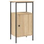 vidaXL Nachttisch Sonoma-Eiche 41x31x80 cm Holzwerkstoff vidaXL Nachttisch Sonoma-Eiche 41x31x80 cm Holzwerkstoff