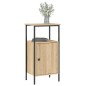vidaXL Nachttisch Sonoma-Eiche 41x31x80 cm Holzwerkstoff vidaXL Nachttisch Sonoma-Eiche 41x31x80 cm Holzwerkstoff