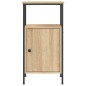 vidaXL Nachttisch Sonoma-Eiche 41x31x80 cm Holzwerkstoff vidaXL Nachttisch Sonoma-Eiche 41x31x80 cm Holzwerkstoff