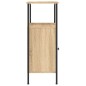 vidaXL Nachttisch Sonoma-Eiche 41x31x80 cm Holzwerkstoff vidaXL Nachttisch Sonoma-Eiche 41x31x80 cm Holzwerkstoff
