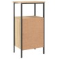 vidaXL Nachttisch Sonoma-Eiche 41x31x80 cm Holzwerkstoff vidaXL Nachttisch Sonoma-Eiche 41x31x80 cm Holzwerkstoff
