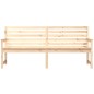 vidaXL Gartenbank 203,5x48x91,5 cm Massivholz Kiefer vidaXL Gartenbank 203,5x48x91,5 cm Massivholz Kiefer