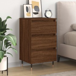 vidaXL Nachttisch Braun Eichen-Optik 40x35x69 cm Holzwerkstoff