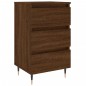 vidaXL Nachttisch Braun Eichen-Optik 40x35x69 cm Holzwerkstoff vidaXL Nachttisch Braun Eichen-Optik 40x35x69 cm Holzwerkstoff