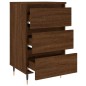 vidaXL Nachttisch Braun Eichen-Optik 40x35x69 cm Holzwerkstoff vidaXL Nachttisch Braun Eichen-Optik 40x35x69 cm Holzwerkstoff