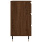 vidaXL Nachttisch Braun Eichen-Optik 40x35x69 cm Holzwerkstoff vidaXL Nachttisch Braun Eichen-Optik 40x35x69 cm Holzwerkstoff