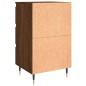 vidaXL Nachttisch Braun Eichen-Optik 40x35x69 cm Holzwerkstoff vidaXL Nachttisch Braun Eichen-Optik 40x35x69 cm Holzwerkstoff