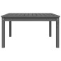 vidaXL Gartentisch Grau 82,5x82,5x45 cm Massivholz Kiefer vidaXL Gartentisch Grau 82,5x82,5x45 cm Massivholz Kiefer
