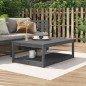vidaXL Gartentisch Grau 121x82,5x45 cm Massivholz Kiefer vidaXL Gartentisch Grau 121x82,5x45 cm Massivholz Kiefer
