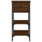 vidaXL Nachttische 2 Stk. Braun Eichen-Optik 34x36x70 cm Holzwerkstoff vidaXL Nachttische 2 Stk. Braun Eichen-Optik 34x36x70 cm Holzwerkstoff