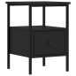 vidaXL Nachttische 2 Stk. Schwarz 34x36x50 cm Holzwerkstoff vidaXL Nachttische 2 Stk. Schwarz 34x36x50 cm Holzwerkstoff