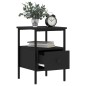 vidaXL Nachttische 2 Stk. Schwarz 34x36x50 cm Holzwerkstoff vidaXL Nachttische 2 Stk. Schwarz 34x36x50 cm Holzwerkstoff