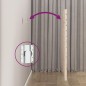 vidaXL Wand-Kopfteil 146x3x91,5 cm Massivholz Kiefer