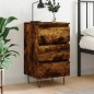 vidaXL Nachttisch Räuchereiche 40x35x69 cm Holzwerkstoff vidaXL Nachttisch Räuchereiche 40x35x69 cm Holzwerkstoff