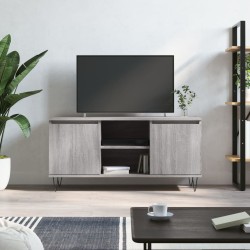 vidaXL TV-Schrank Grau Sonoma 104x35x50 cm Holzwerkstoff