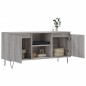 vidaXL TV-Schrank Grau Sonoma 104x35x50 cm Holzwerkstoff vidaXL TV-Schrank Grau Sonoma 104x35x50 cm Holzwerkstoff