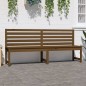 vidaXL Gartenbank Honigbraun 201,5 cm Massivholz Kiefer vidaXL Gartenbank Honigbraun 201,5 cm Massivholz Kiefer