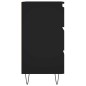 vidaXL Nachttische 2 Stk. Schwarz 40x35x69 cm Holzwerkstoff vidaXL Nachttische 2 Stk. Schwarz 40x35x69 cm Holzwerkstoff