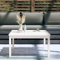 vidaXL Gartentisch Weiß 82,5x82,5x45 cm Massivholz Kiefer vidaXL Gartentisch Weiß 82,5x82,5x45 cm Massivholz Kiefer