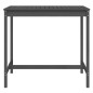 vidaXL Gartentisch Grau 121x82,5x110 cm Massivholz Kiefer vidaXL Gartentisch Grau 121x82,5x110 cm Massivholz Kiefer