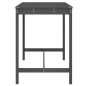 vidaXL Gartentisch Grau 121x82,5x110 cm Massivholz Kiefer vidaXL Gartentisch Grau 121x82,5x110 cm Massivholz Kiefer