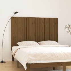 vidaXL Wand-Kopfteil Honigbraun 166x3x110 cm Massivholz Kiefer