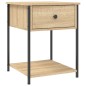 vidaXL Nachttische 2 Stk. Sonoma-Eiche 44x45x58 cm Holzwerkstoff vidaXL Nachttische 2 Stk. Sonoma-Eiche 44x45x58 cm Holzwerkstoff
