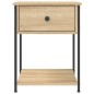 vidaXL Nachttische 2 Stk. Sonoma-Eiche 44x45x58 cm Holzwerkstoff vidaXL Nachttische 2 Stk. Sonoma-Eiche 44x45x58 cm Holzwerkstoff
