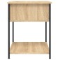 vidaXL Nachttische 2 Stk. Sonoma-Eiche 44x45x58 cm Holzwerkstoff vidaXL Nachttische 2 Stk. Sonoma-Eiche 44x45x58 cm Holzwerkstoff