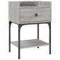 vidaXL Nachttisch Grau Sonoma-Eiche 40,5x31x60 cm Holzwerkstoff vidaXL Nachttisch Grau Sonoma-Eiche 40,5x31x60 cm Holzwerkstoff